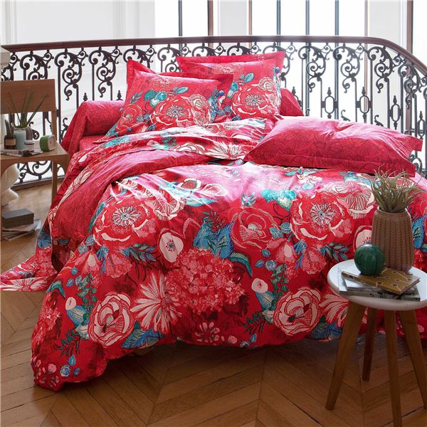 Linge De Lit Fleuri Becquet Cr Ation Becquet