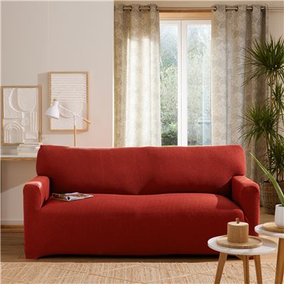 Housse fauteuil  - rouge rubis