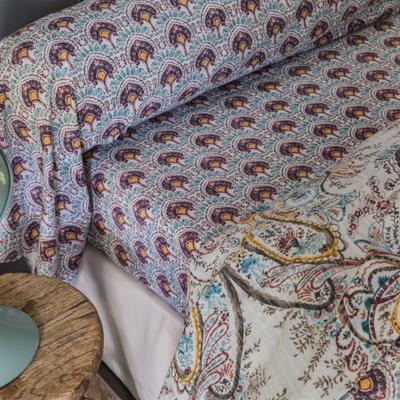 Taie traversin 43x185 - violet prune