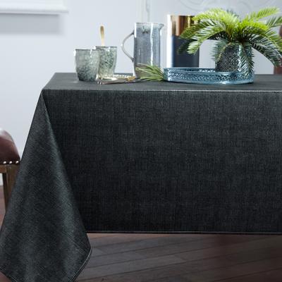 Nappe 160x240 ovale - gris anthracite