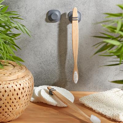 Support brosse à dents - gris foncé
