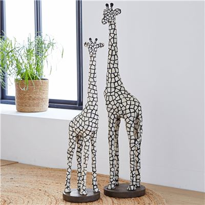 1.Petite girafe h73cm - gris