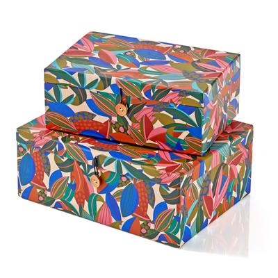 Set 2 boîtes - Multicolore