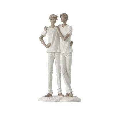 statuette h26cm - blanc
