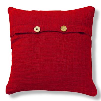 Housse de coussin 40x40 Lot de 2  - rouge