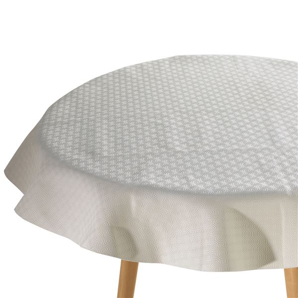 Protège table ronde forme housse en molleton imperméable - Livraison  gratuite