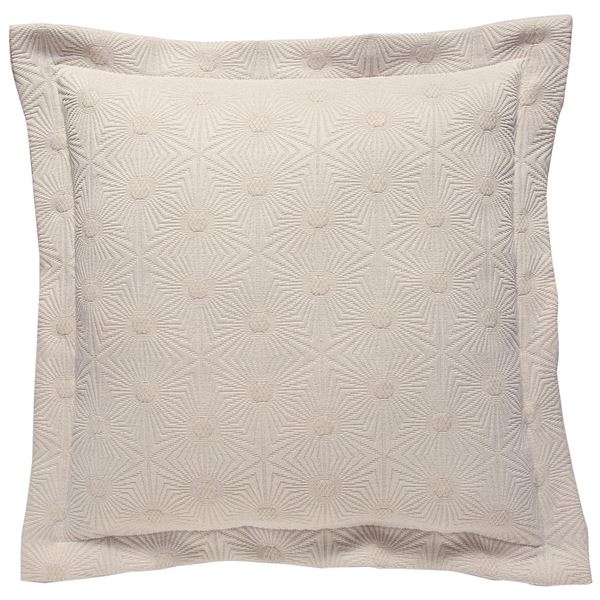 Jeté de lit tissage jacquard étoiles et fleurs relief - 420 g/m²