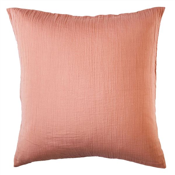 Couverture d'été double gaze rose personnalisée