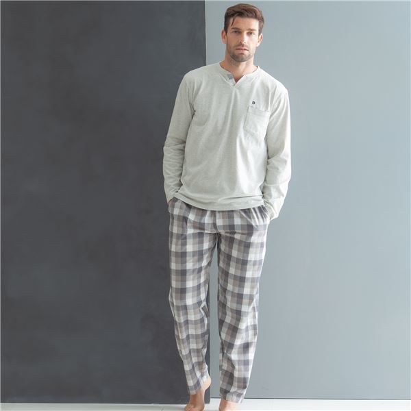 Pyjama homme à carreaux - DODO HOMEWEAR®