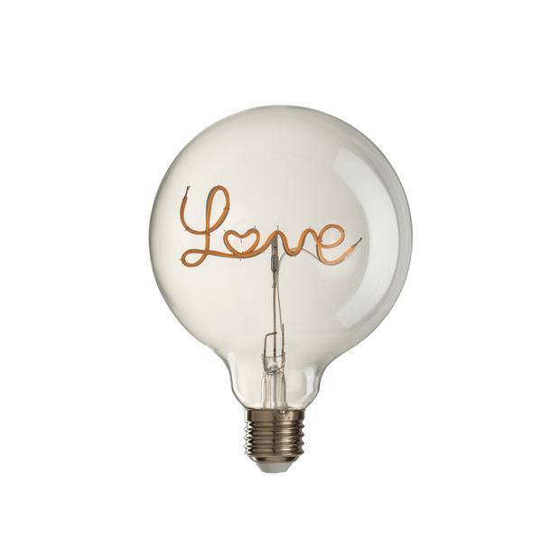 Lampe LED ampoule Love
