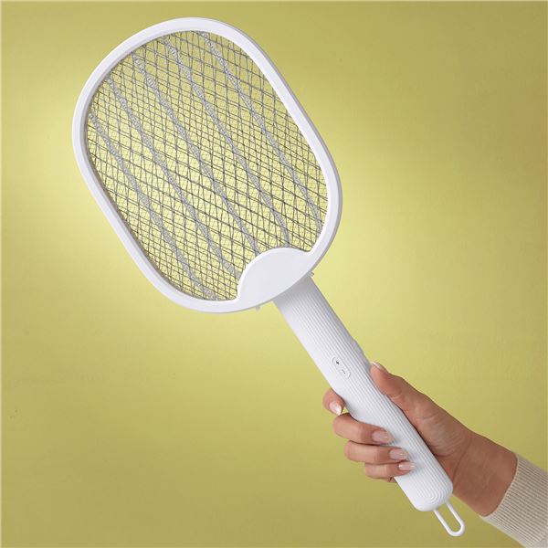 Raquette anti insectes rechargeable
