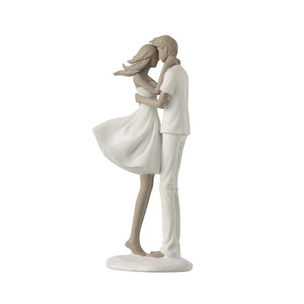Statuette couple amoureux