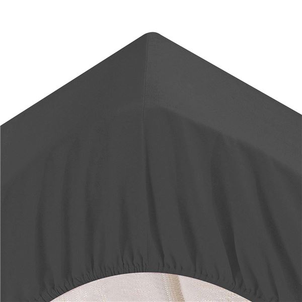 Drap-housse polycoton grands bonnets 32 cm - Lauréat