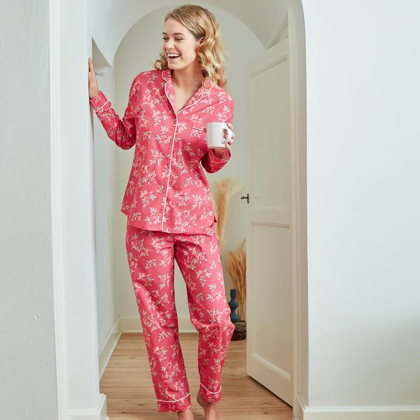Pyjama femme à fleurs - BECQUET CRÉATION